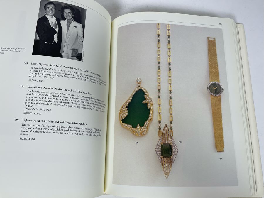 Sotheby's Hardcover Auction Catalog For The Estate Of Jacqueline Kennedy Onassis 1996 [Photo 11]