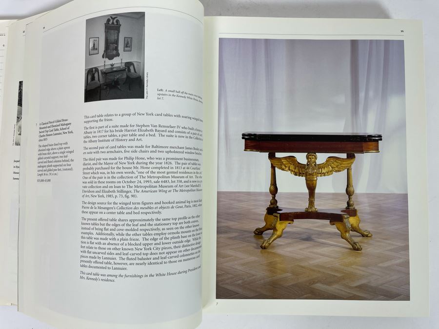 Sotheby's Hardcover Auction Catalog For The Estate Of Jacqueline Kennedy Onassis 1996 [Photo 9]
