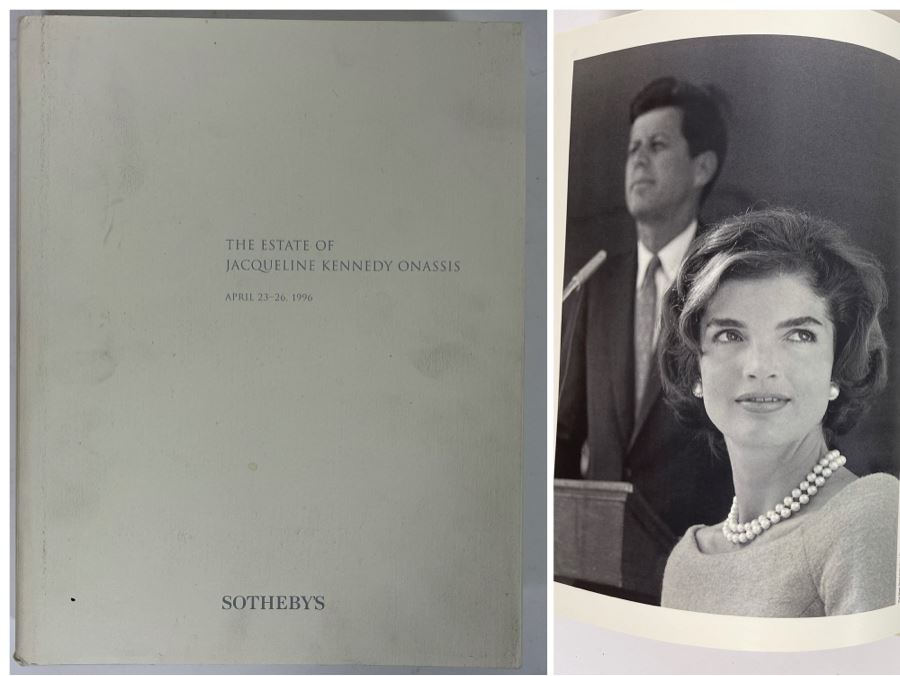 Sotheby's Hardcover Auction Catalog For The Estate Of Jacqueline Kennedy Onassis 1996 [Photo 1]