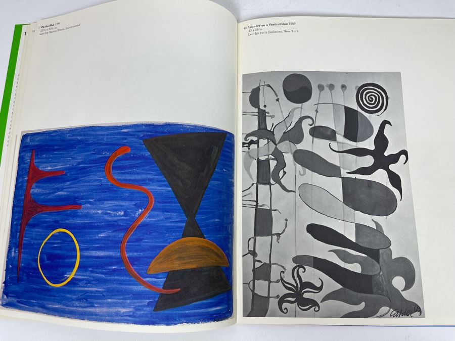 1970 Alexander Calder Exhibition Catalog Program For Calder Gouaches The Art Of Alexander Calder Long Beach Museum of Art [Photo 7]