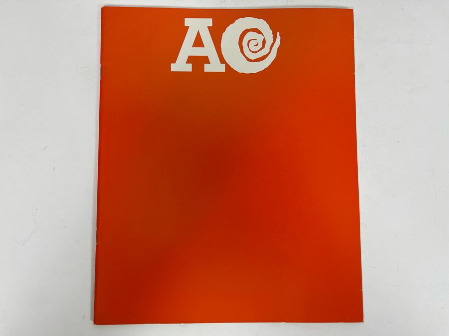 1970 Alexander Calder Exhibition Catalog Program For Calder Gouaches The Art Of Alexander Calder Long Beach Museum of Art [Photo 2]