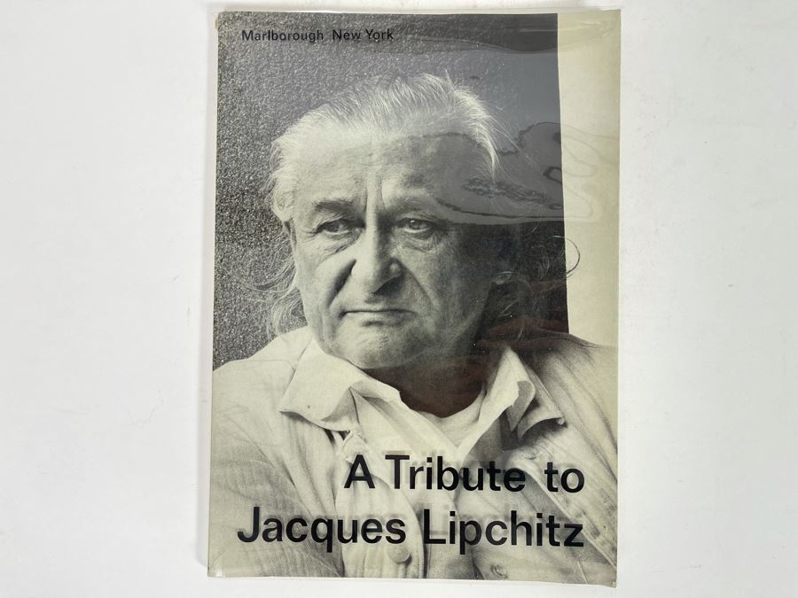 1973 Marlborough Gallery New York Exhibition Catalog A Tribute To Jacques Lipchitz In America: 1941-1973