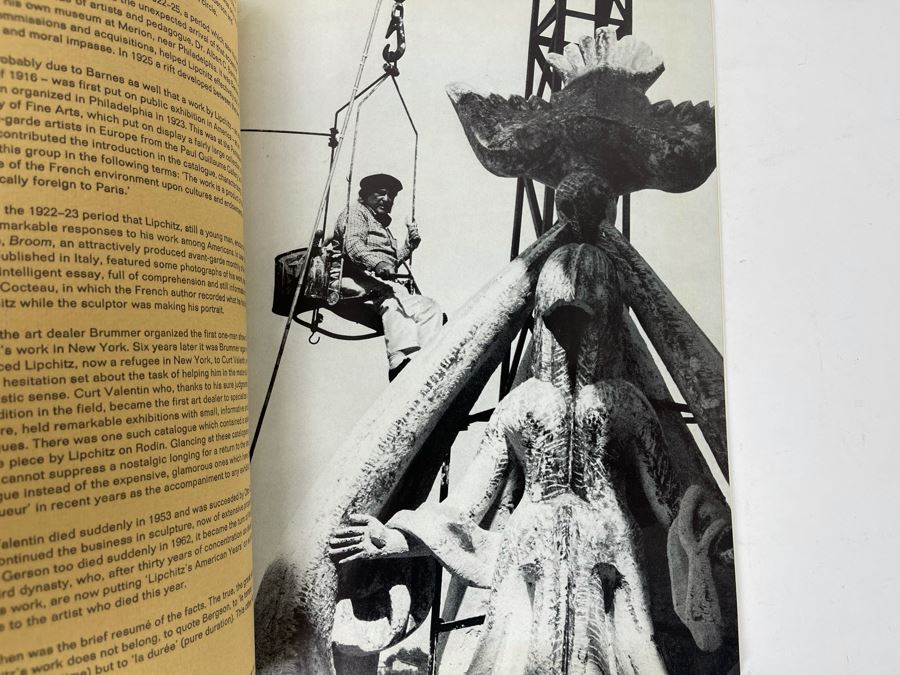 1973 Marlborough Gallery New York Exhibition Catalog A Tribute To Jacques Lipchitz In America: 1941-1973 [Photo 5]