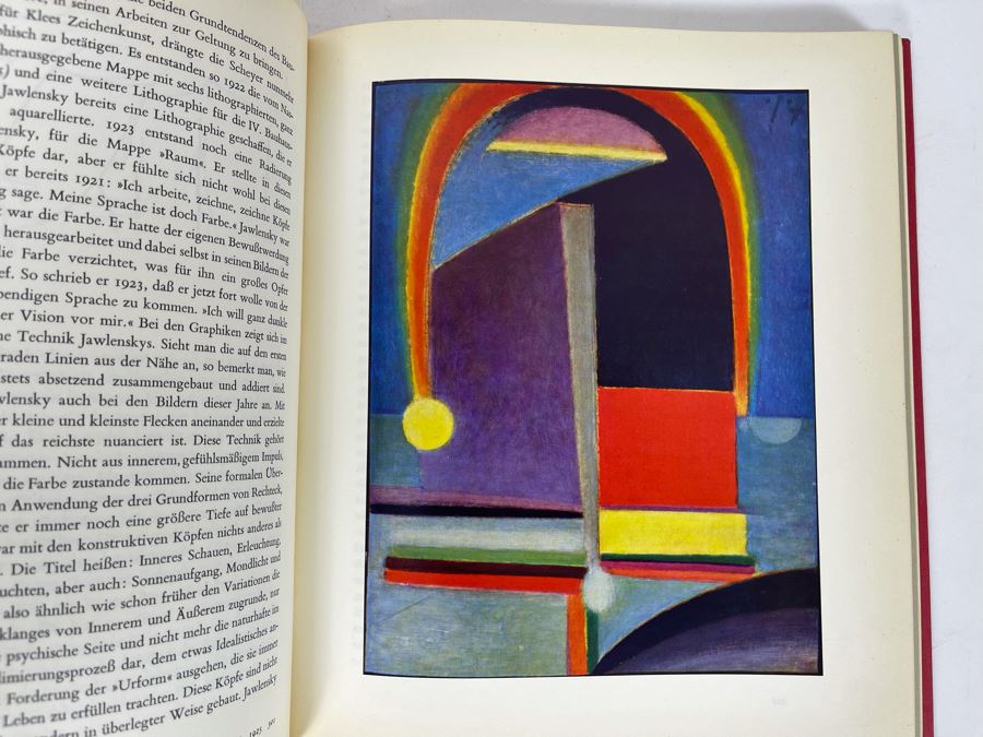 1959 First Edition Alexej Jawlensky Art Book By Clemens Weiler [Photo 6]