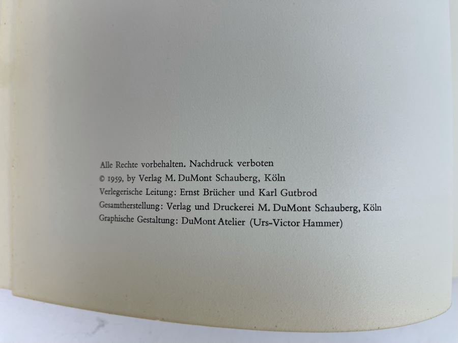 1959 First Edition Alexej Jawlensky Art Book By Clemens Weiler [Photo 5]