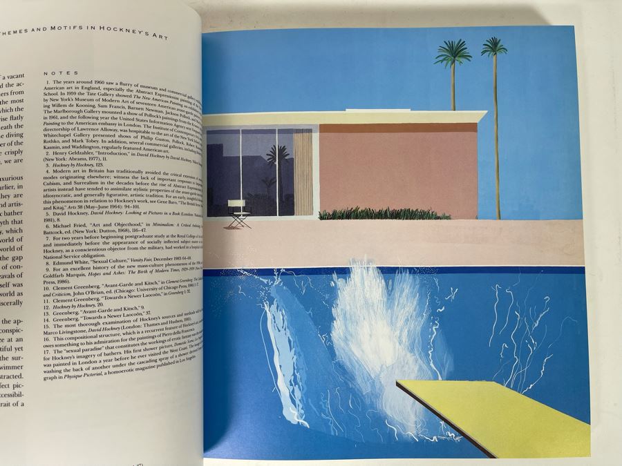1988 First Edition David Hockney A Retrospective Catalog Of An Exhibition Held At The LA County Museum Of Art [Photo 7]