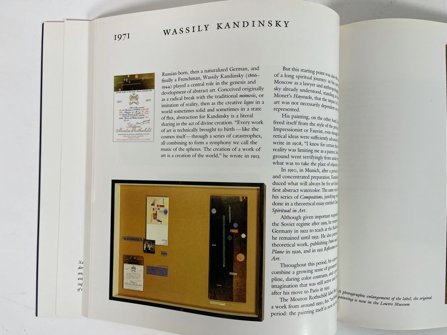 1983 First Edition Book Mouton Rothschild: Paintings For The Labels 1945-1981 Philippine De Rothschild [Photo 12]