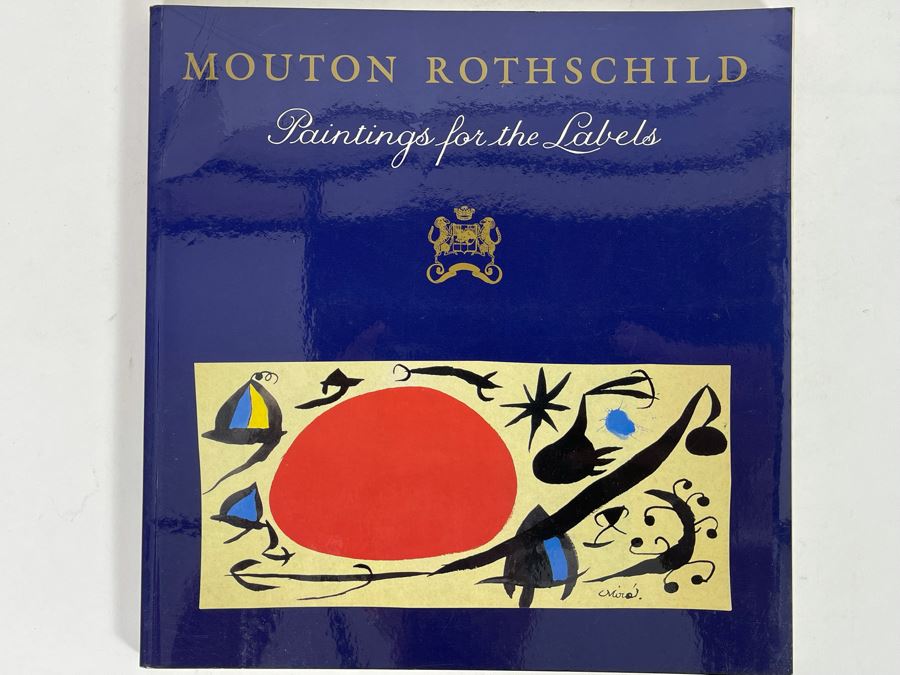 1983 First Edition Book Mouton Rothschild: Paintings For The Labels 1945-1981 Philippine De Rothschild [Photo 1]