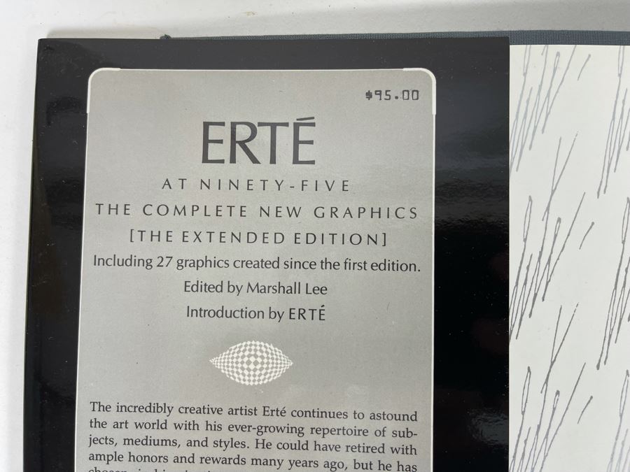 1988 Second Extended Edition Book - Erte At Ninety Five The Complete New Graphics The Extended Edition [Photo 6]