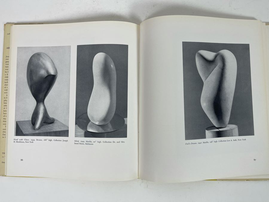 1958 First Edition Book Jean Hans Arp The Museum Of Modern Art New York [Photo 5]
