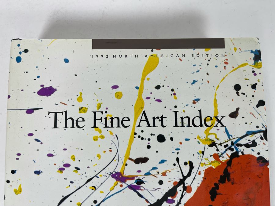 1992 The Fine Art Index North American Edition A Compendium Of Contemporary Art And Artists [Photo 2]