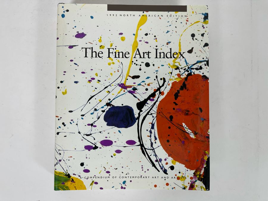 1992 The Fine Art Index North American Edition A Compendium Of Contemporary Art And Artists [Photo 3]