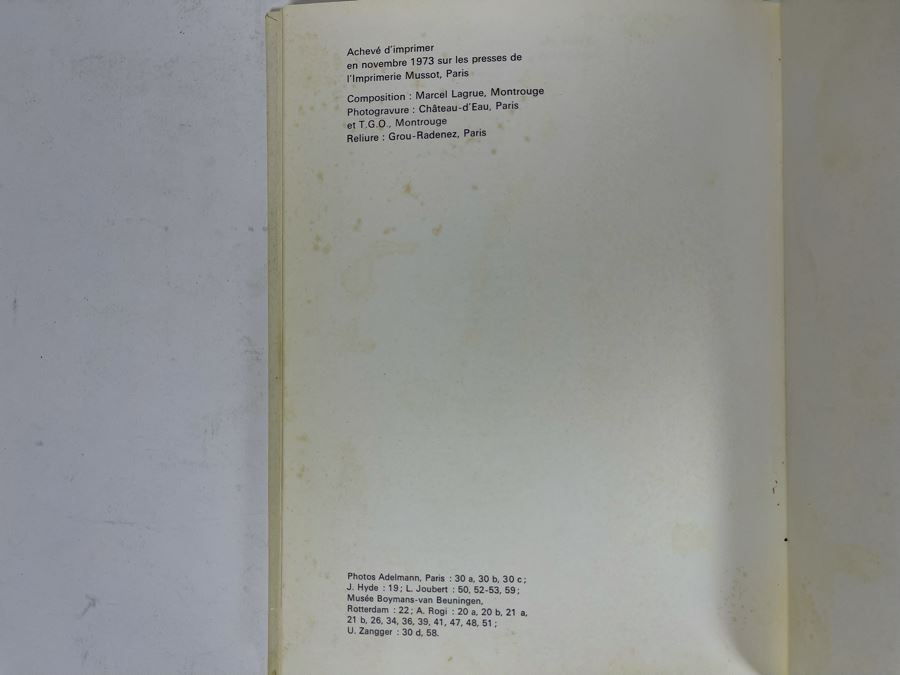 1973 Vieira Da Silva By Guy Weelen Fernand Hazan [Photo 10]