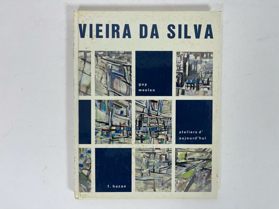 1973 Vieira Da Silva By Guy Weelen Fernand Hazan