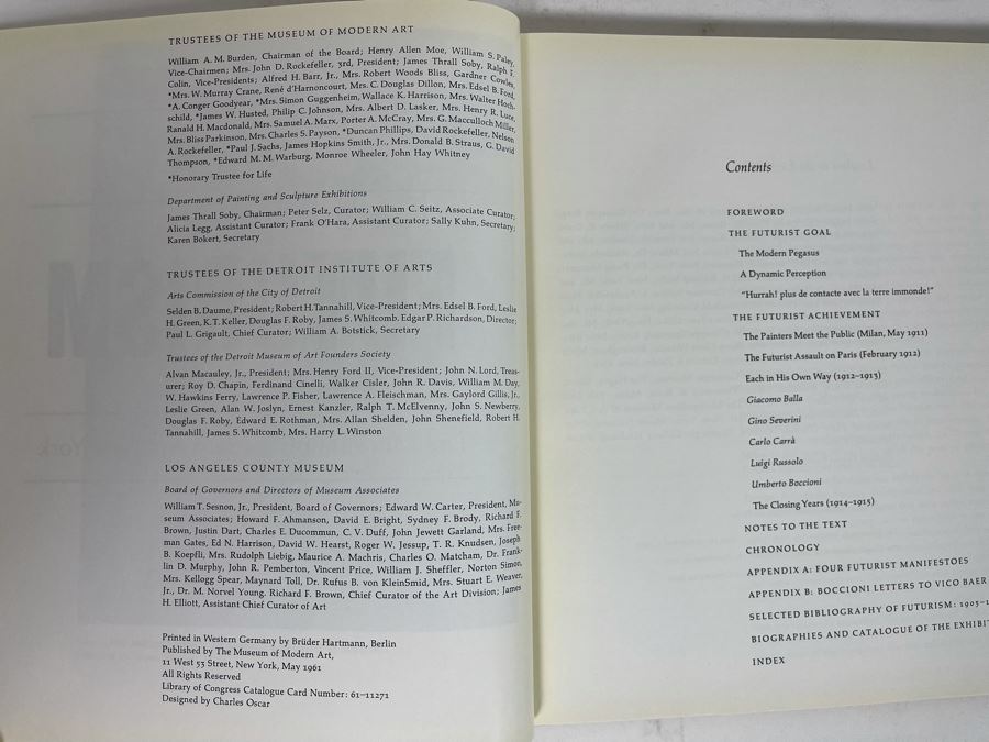 Futurism: The Museum Of Modern Art, New York By Joshua C. Taylor [Photo 4]