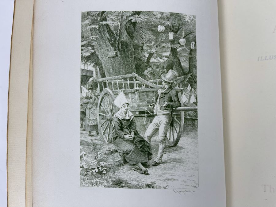 1898 Limited Edition Book The Fin De Siecle Library A Simple Heart By Gustave Flaubert [Photo 8]