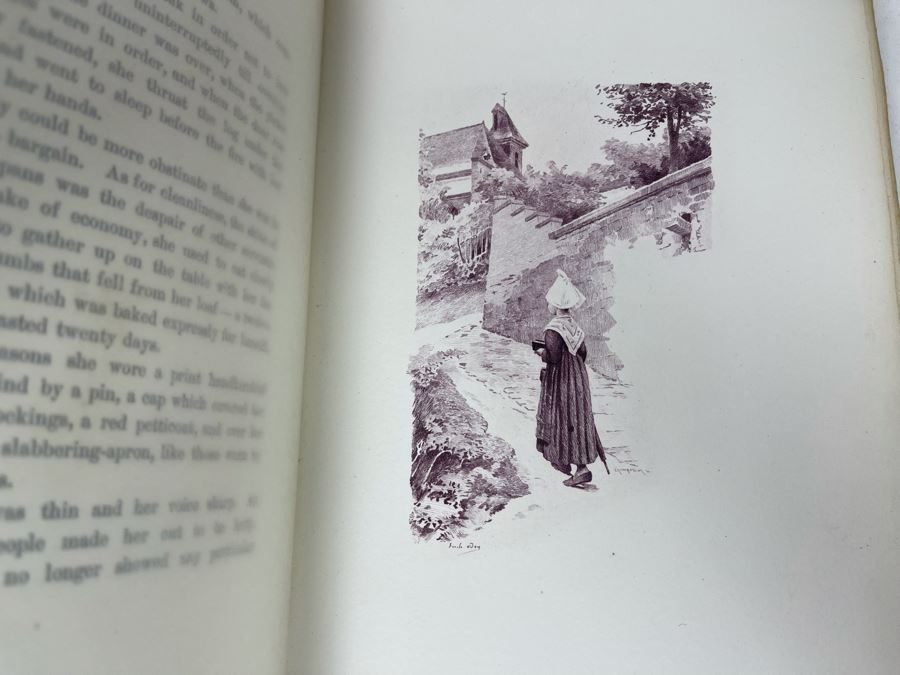1898 Limited Edition Book The Fin De Siecle Library A Simple Heart By Gustave Flaubert [Photo 11]