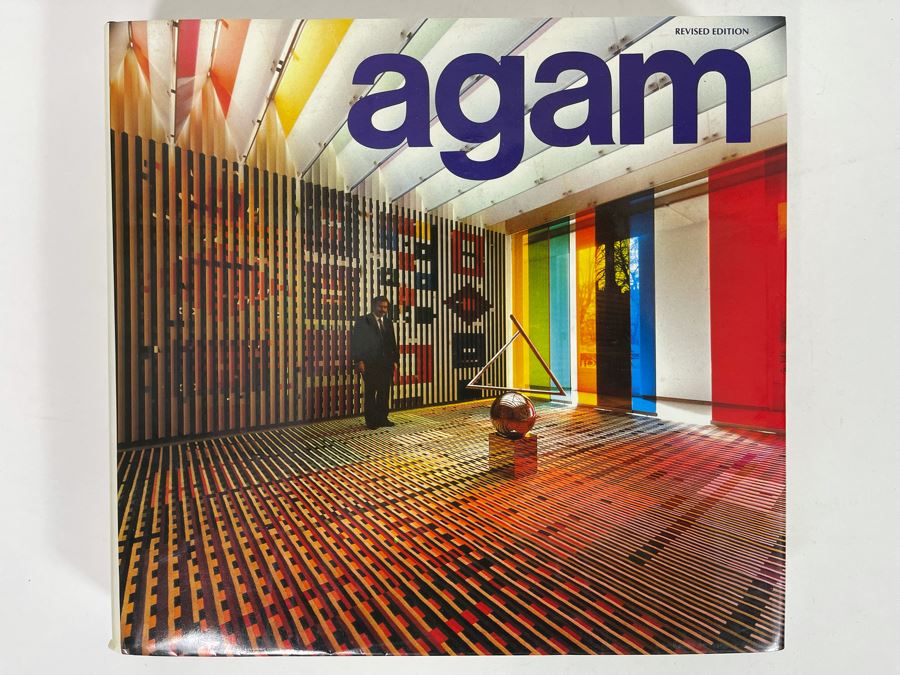 Revised 1980 Yaacov Agam Art Book By Frank Popper [Photo 1]