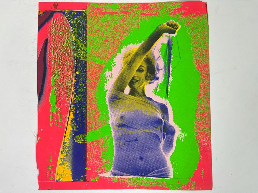 Serigraphic Print Of Marilyn Monroe By Bert Stern 10 X 11 [Photo 2]