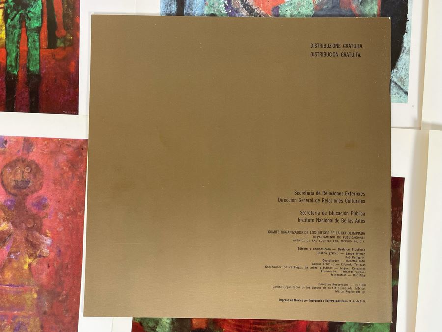 1968 Rufino Tamayo Xxxiv Esposizione Biennale Internazionale Di Arte Venezia 1968 / Mexico 68 Programa Cultural De La Xix Olimpiada [Photo 16]