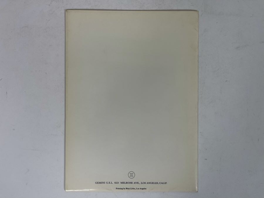 Orginal 1960s Product Catalog Brochure For Robert Rauschenberg Booster And 7 Studies Gemini G.E.L. LA Gallery With Artwork Samples [Photo 4]