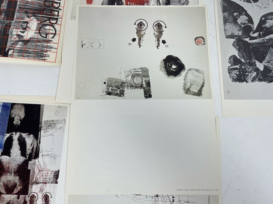 Orginal 1960s Product Catalog Brochure For Robert Rauschenberg Booster And 7 Studies Gemini G.E.L. LA Gallery With Artwork Samples [Photo 12]