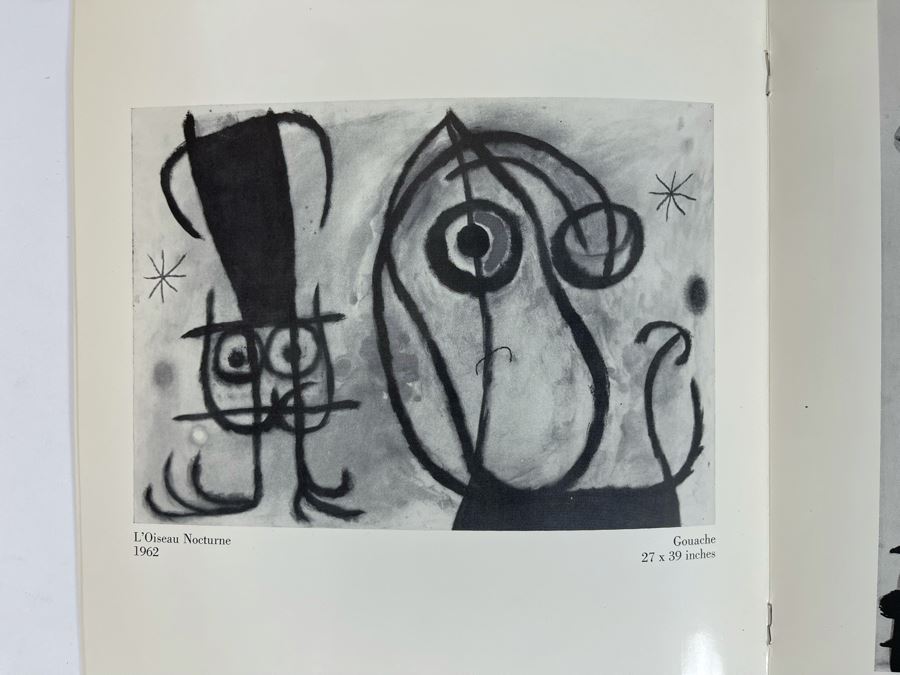 Original 1967 Joan Miro Gallery Exhibit Brochure From Edgardo Acosta Gallery, Ltd Bevery Hills CA [Photo 7]