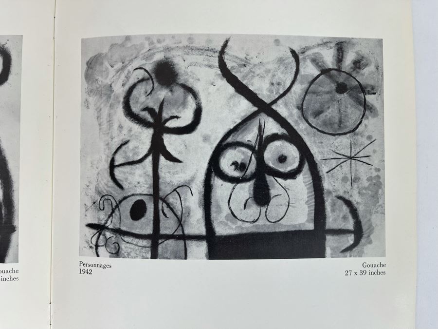 Original 1967 Joan Miro Gallery Exhibit Brochure From Edgardo Acosta Gallery, Ltd Bevery Hills CA [Photo 11]