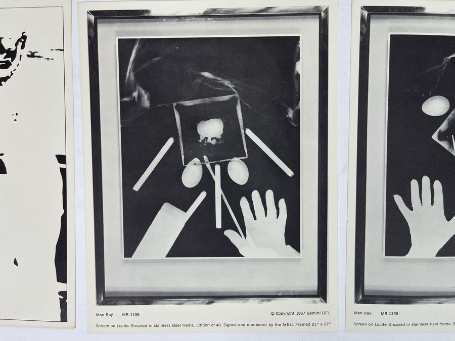 Original 1960s Product Catalog Brochure For Man Ray New Graphics Gemini G.E.L. LA Gallery With Artwork Samples [Photo 10]