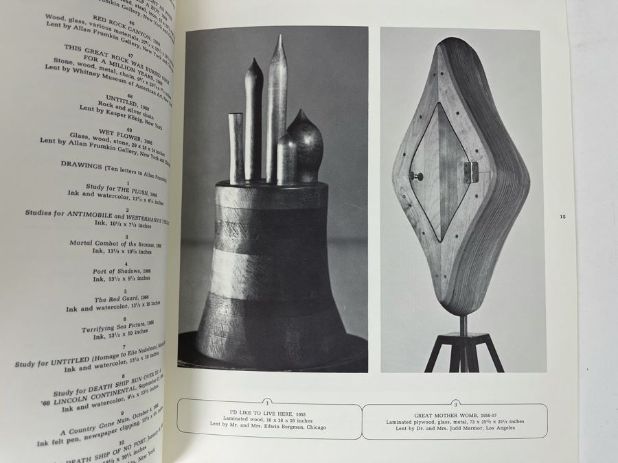 Original 1968 H.C. Westermann Exhibition Catalog Brochure From The Los Angeles County Museum Of Art [Photo 4]