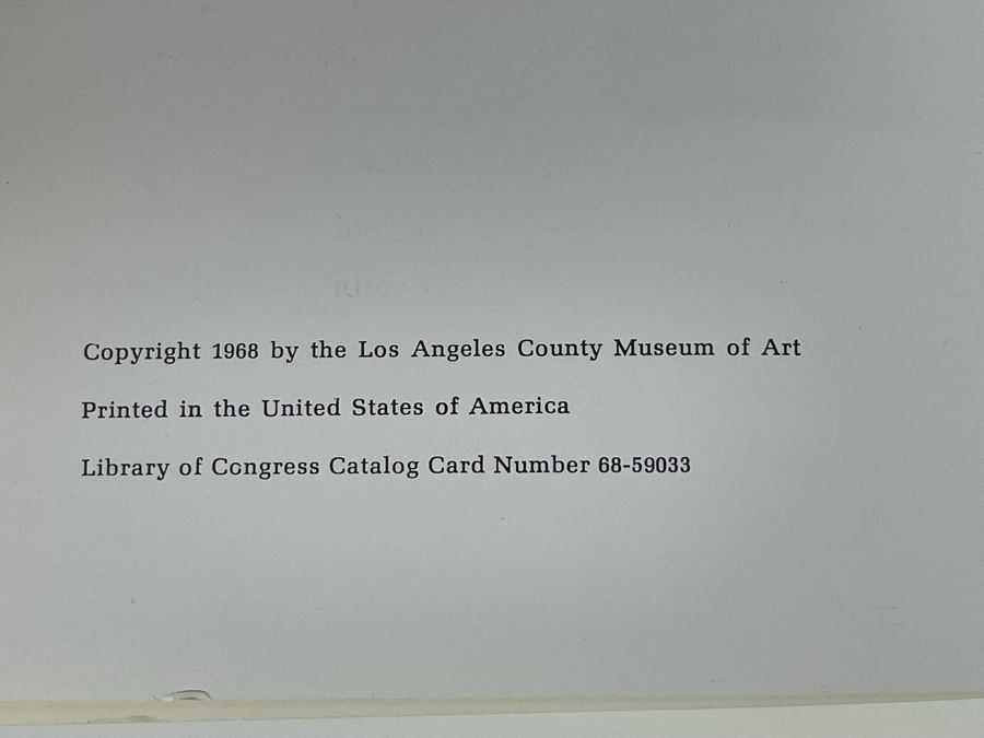 Original 1968 H.C. Westermann Exhibition Catalog Brochure From The Los Angeles County Museum Of Art [Photo 3]