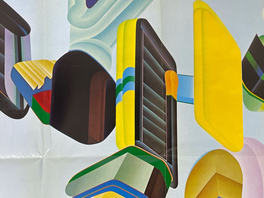 Original 1968 Frank Roth Gallery Exhibition Poster From Martha Jackson Gallery NY 29 X 22 [Photo 6]