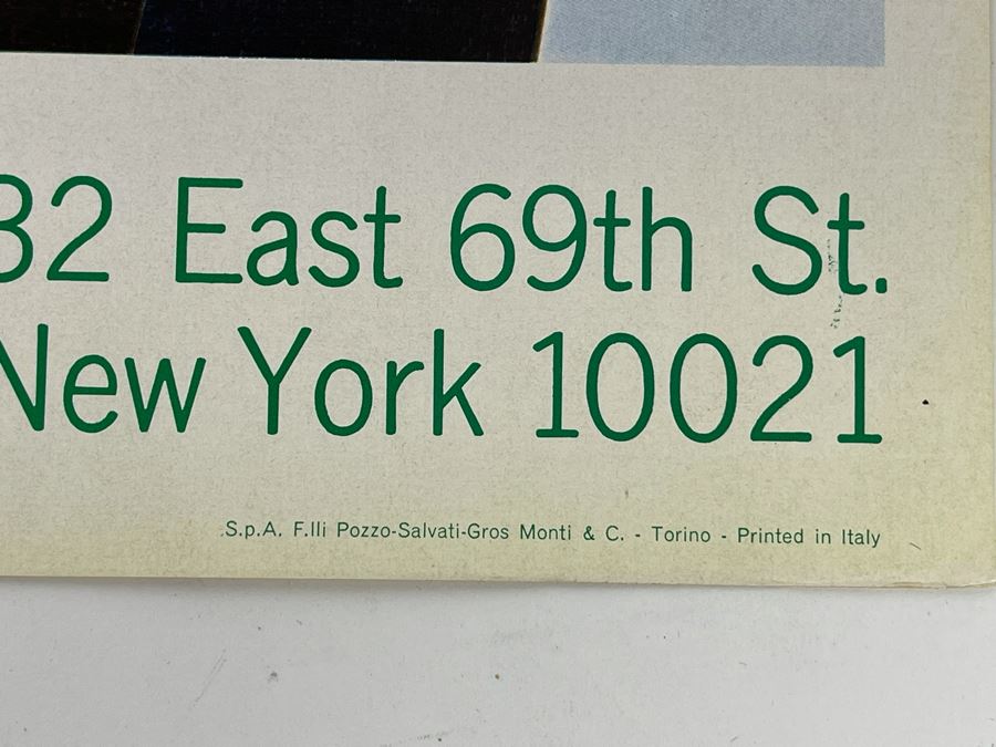 Original 1968 Frank Roth Gallery Exhibition Poster From Martha Jackson Gallery NY 29 X 22 [Photo 5]