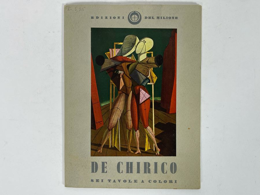 1951 De Chirico Sei Tavolea A Colori Edizioni Del Milione Italy [Photo 3]