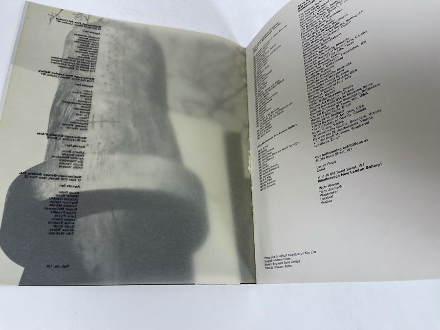 Original 1963 Marlborough-Gerson Gallery Exhibition Catalog Brochure Of William Turnbull [Photo 13]