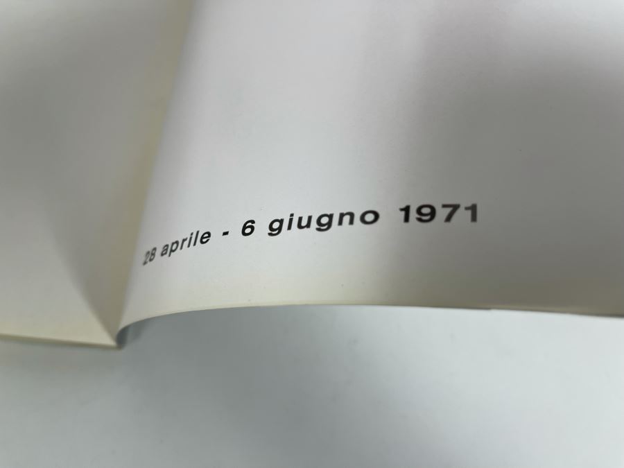 Original 1971 Willi Baumeister Exhibition Catalog Brochure From Galleria Nazionale D'Arte Moderna Roma, Valle Giulia [Photo 12]