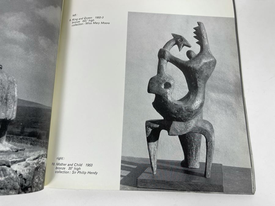 Original 1960 Henry Moore Exhibition Catalog Book Of Sculpture From Whitechapel Art Gallery [Photo 9]