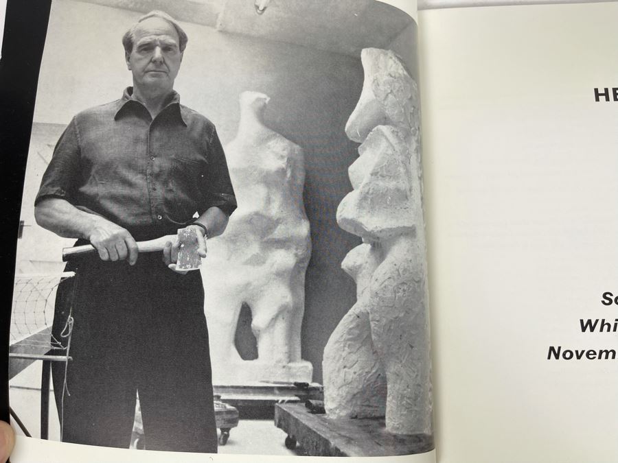 Original 1960 Henry Moore Exhibition Catalog Book Of Sculpture From Whitechapel Art Gallery [Photo 3]