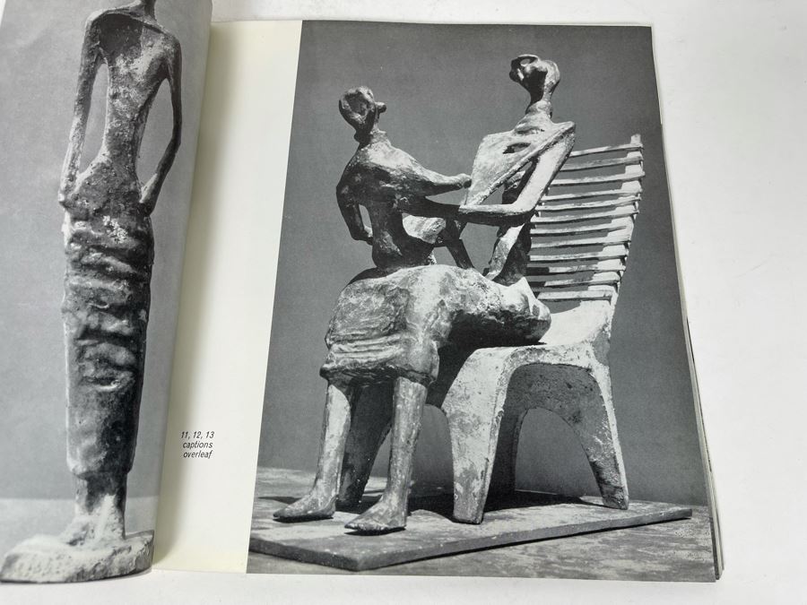 Original 1960 Henry Moore Exhibition Catalog Book Of Sculpture From Whitechapel Art Gallery [Photo 10]
