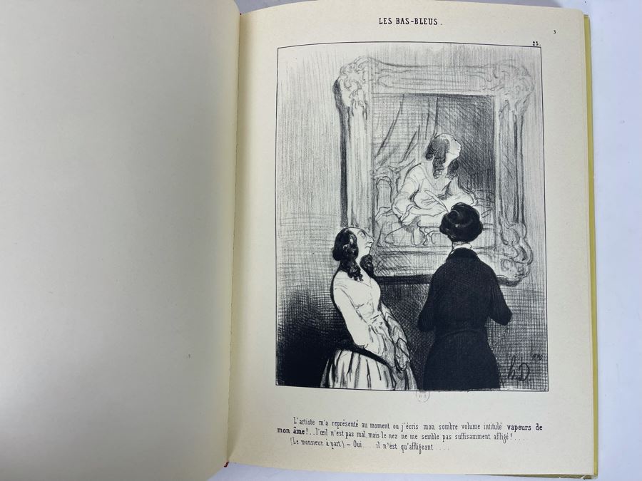 1974 Book Lib Women Bluestockings And Socialist Women Daumier By Leon ...