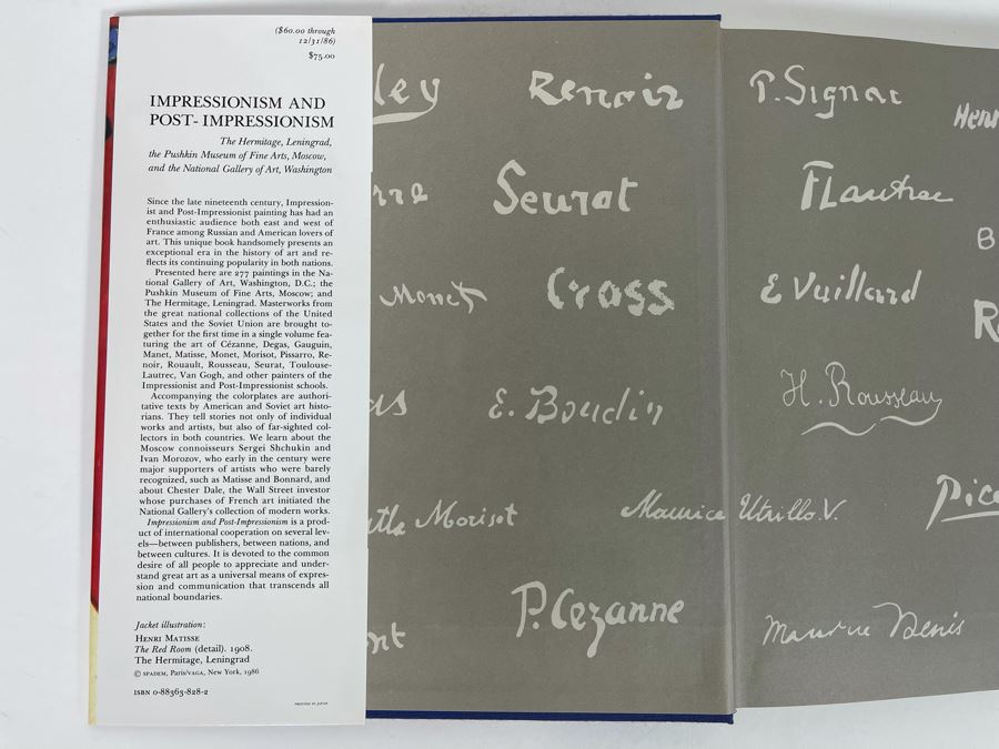 1986 Book Impressionism And Post-Impressionism Aurora Art Publishers Leningrad [Photo 2]