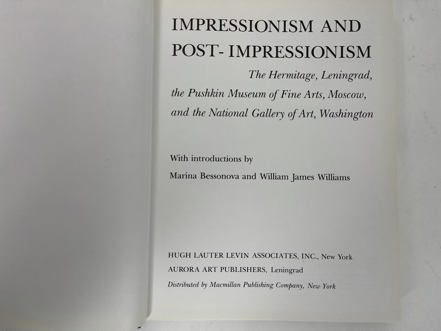 1986 Book Impressionism And Post-Impressionism Aurora Art Publishers Leningrad [Photo 4]