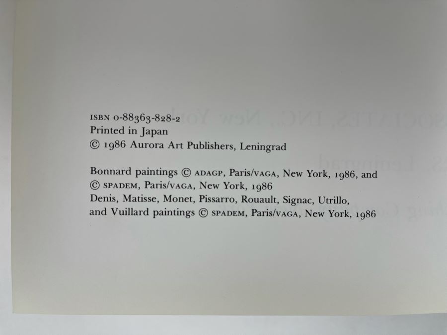 1986 Book Impressionism And Post-Impressionism Aurora Art Publishers Leningrad [Photo 5]