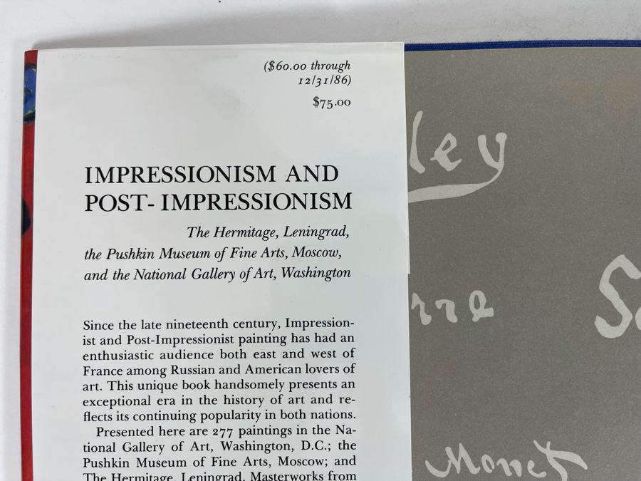 1986 Book Impressionism And Post-Impressionism Aurora Art Publishers Leningrad [Photo 3]