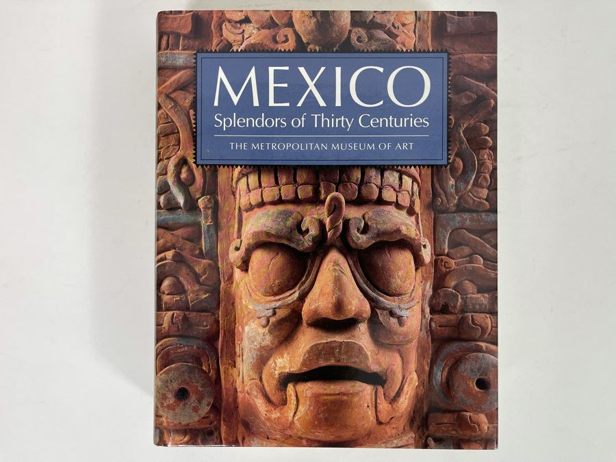 1990 MET Book Mexico Splendors Of Thirty Centuries
