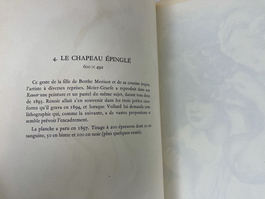 Limited Edition 1951 Book Les Lithographies De Renoir Par Claude Roger-Marx Andre Sauret [Photo 9]