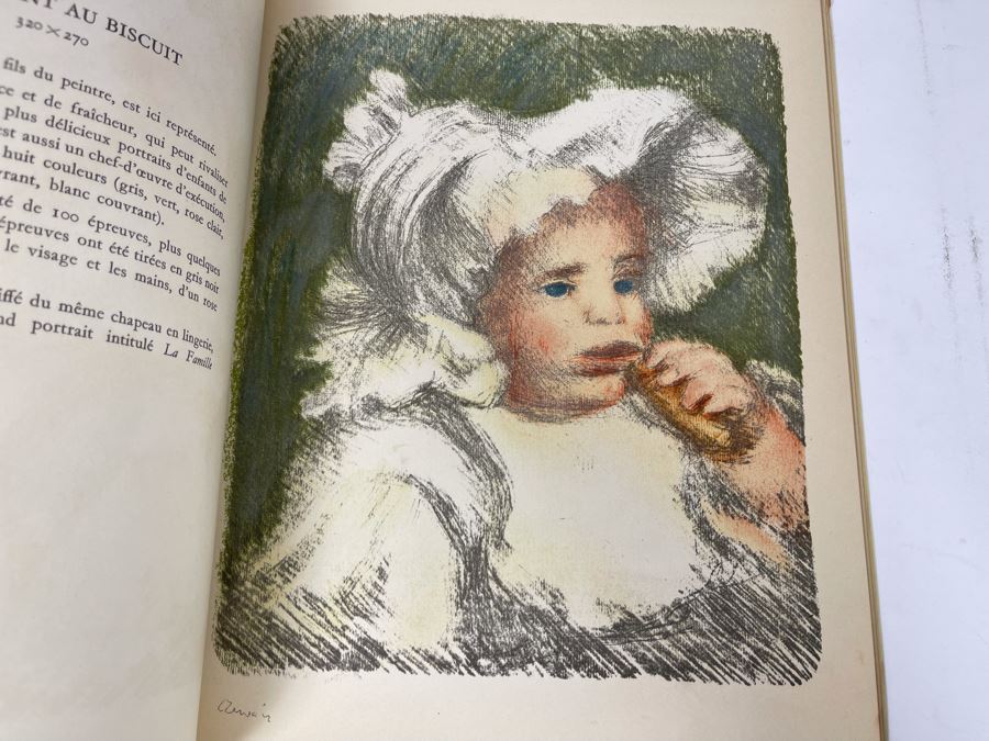 Limited Edition 1951 Book Les Lithographies De Renoir Par Claude Roger-Marx Andre Sauret [Photo 13]