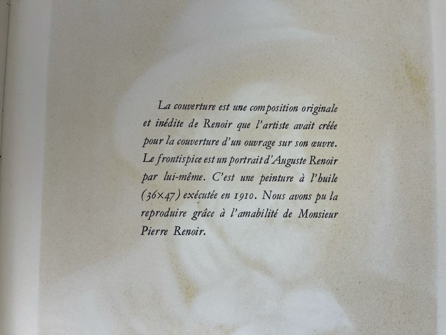 Limited Edition 1951 Book Les Lithographies De Renoir Par Claude Roger-Marx Andre Sauret [Photo 6]