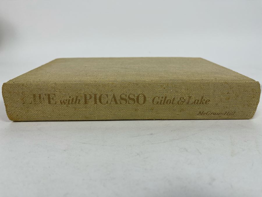 1964 Book Life With Picasso Francoise Gilot & Lake [Photo 1]