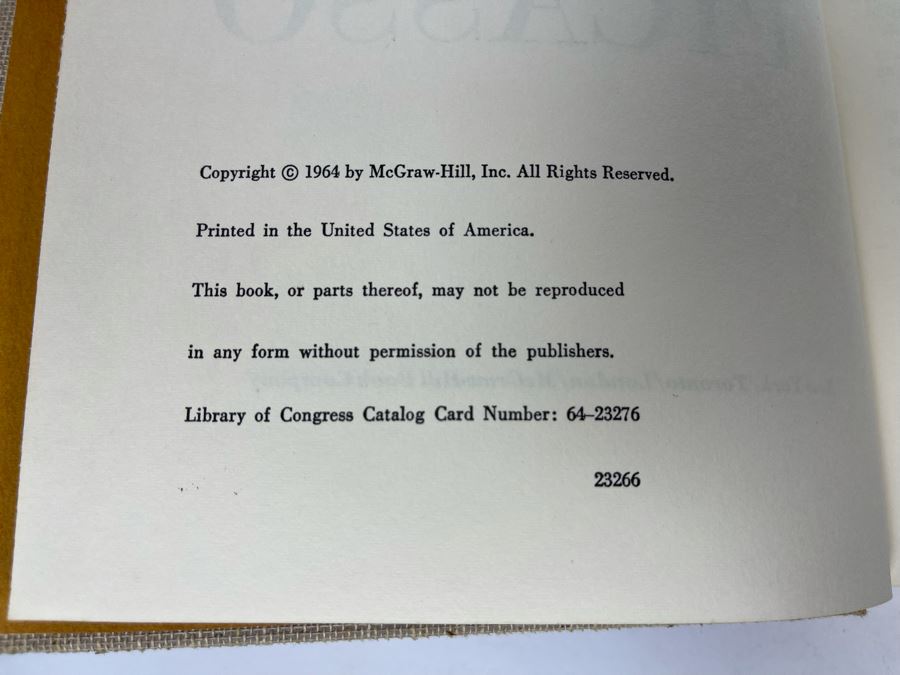 1964 Book Life With Picasso Francoise Gilot & Lake [Photo 4]